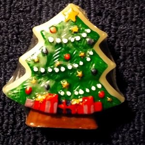 Vintage Wax Candle presents Christmas Tree Home Decor 5' tall